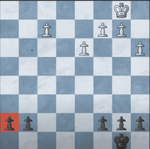 a passed pawn in chess